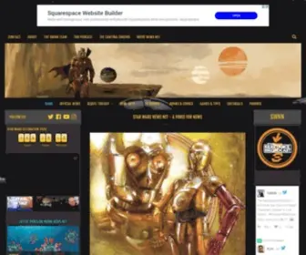 Starwarsnewsnet.com(Star Wars News Net) Screenshot