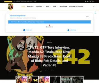 Starwarstime.net(The best Star Wars podcast site for super fans) Screenshot