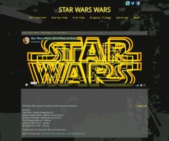 Starwarswars.com(Star Wars Wars) Screenshot