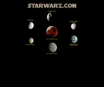 Starwarz.com(Everything for the Star Wars Enthusiast) Screenshot