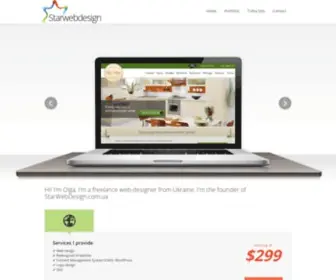 Starwebdesign.com.ua(Web design and development) Screenshot