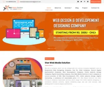 Starwebmediasolution.com(Star Web Media Solution) Screenshot