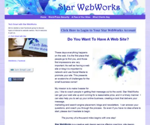 Starwebworks.com(Star WebWorks) Screenshot