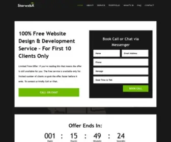 Starwebx.com(#1 Website Design) Screenshot