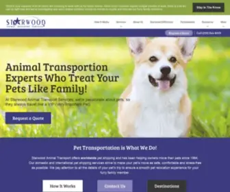 Starwoodanimaltransport.com(Starwood Animal Transport Services) Screenshot