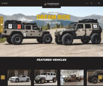 Starwoodmotors.com(Starwood Motors) Screenshot