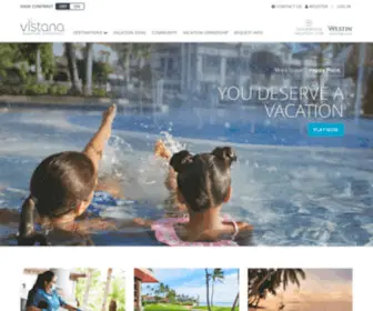 Starwoodvacationnetwork.com(Vacation Ownership) Screenshot