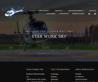 Starworksky.com(Star Work Sky) Screenshot