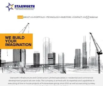 Starworthinfra.com(StarWorth Infra) Screenshot