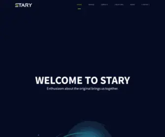 Stary.com(This is the official website for Stary PTE.Ltd. Stary) Screenshot