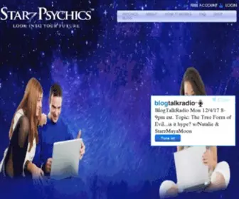 Starzpsychics.com(Live Psychic Chat with Online Psychic Advisors 24/7) Screenshot