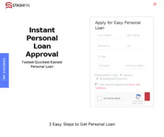 Stasheasy.com(Personal loan) Screenshot