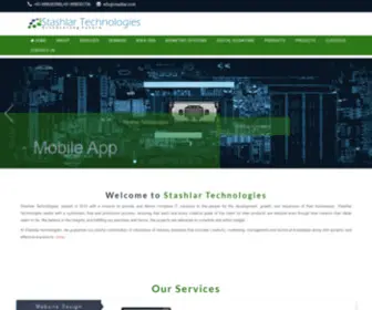 Stashlar.com(Website Design & Development Services in India) Screenshot