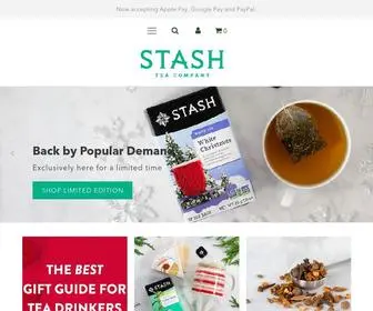Stashtea.com(Tea Blends) Screenshot