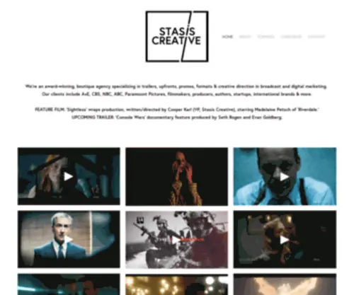 Stasiscreative.com(STASIS CREATIVE) Screenshot