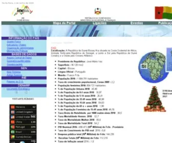 Stat-Guinebissau.com(Página Inícial) Screenshot