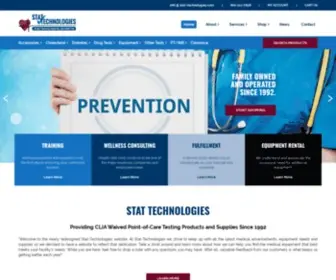 Stat-Technologies.com(Your Trusted Medical Distributor) Screenshot