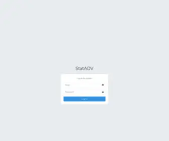 Statadv.com(statadv) Screenshot