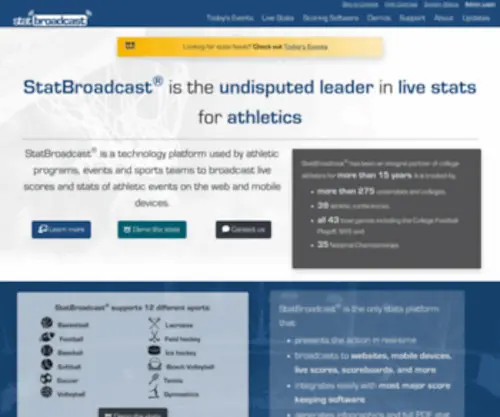 Statb.us(StatBroadcast Systems) Screenshot