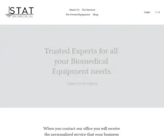 Statbiomedical.com(Stat Biomedical Technicians) Screenshot