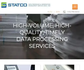 Statco.com(Data Processing and Information Management Services) Screenshot