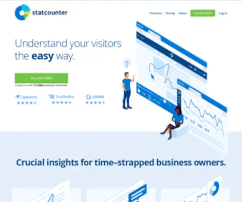 Statcounter.com(Web Analytics Made Easy) Screenshot