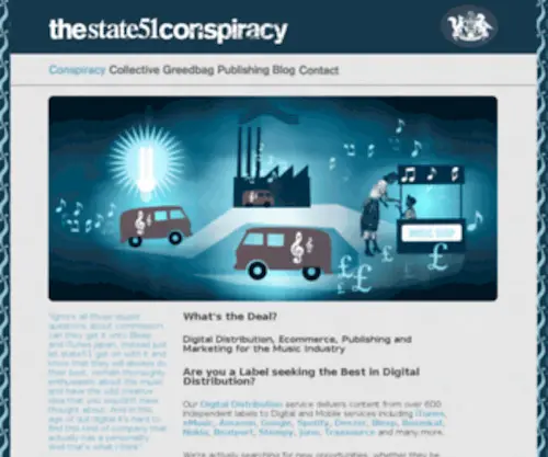 State51.co.uk(The state51 Conspiracy) Screenshot