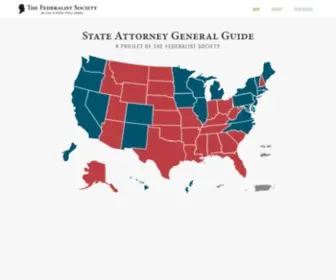 Stateags.com(Federalist State AGs) Screenshot