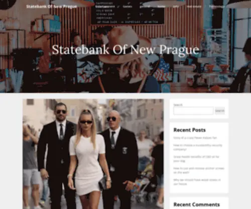 Statebankofnewprague.com(Statebank Of New Prague) Screenshot