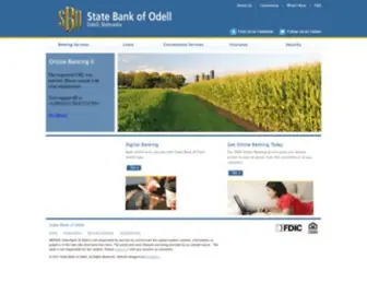 Statebankofodell.com(State Bank of Odell) Screenshot