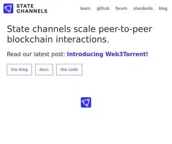 Statechannels.org(State Channels) Screenshot