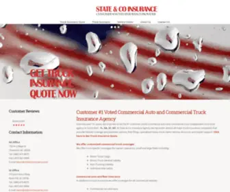 Statecoinsurance.com(State & Co Insurance Agency) Screenshot