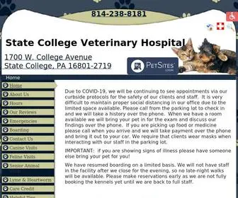 Statecollegevethosp.com(Animal Hospital State College) Screenshot