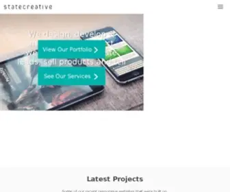 Statecreative.com(Web design and web development company) Screenshot