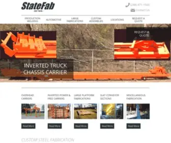 Statefab.com(State Fabricators) Screenshot