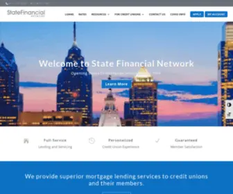 Statefinancialnetwork.com(State Financial Network (SFN) is a wholly owned Credit Union Service Organization (CUSO)) Screenshot