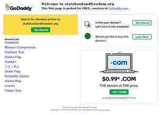 Statehoodandfreedom.org(Quốc tịch và Tự do) Screenshot