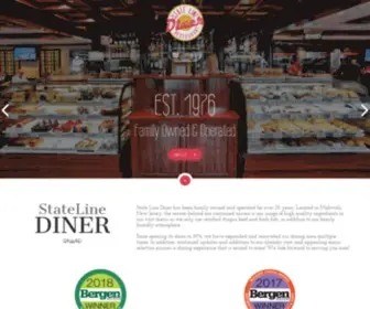 Statelinediner.com(Stateline Diner) Screenshot