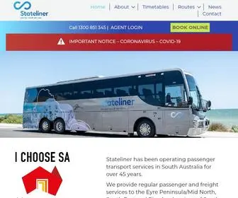 Stateliner.com.au(Home) Screenshot