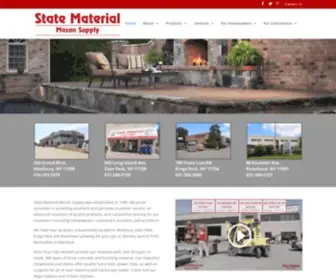 Statematerial.com(State Material Mason Supply) Screenshot
