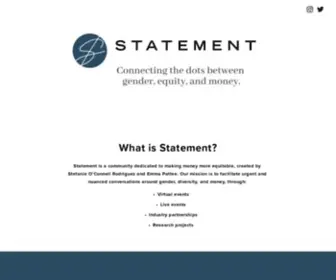 Statementevent.co(Statement) Screenshot