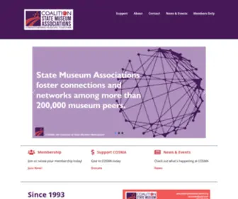 Statemuseumassociations.org(Strengthening Museums Together) Screenshot