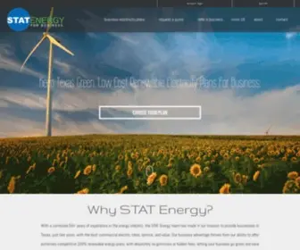 Statenergytexas.com(STAT Energy) Screenshot