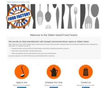 Statenislandfoodfactory.com(Staten Island Food Factory) Screenshot