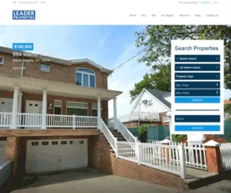 Statenislandrealty.com(Leader Properties) Screenshot