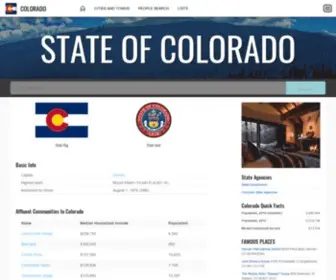 Stateofcolorado.net(State) Screenshot