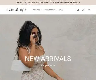 Stateofmyne.com(STATE OF MYNE) Screenshot