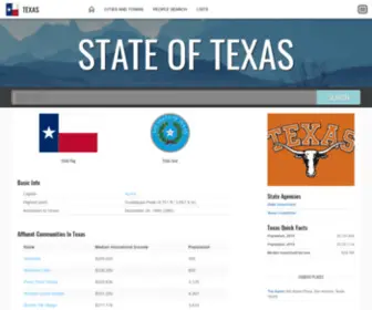 Stateoftexas.net(State) Screenshot