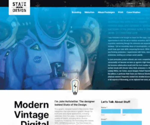 Stateofthedesign.com(John Hofstetter) Screenshot
