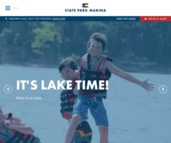 Stateparkmarina.com(It's Lake Time) Screenshot